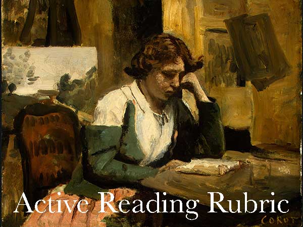 Active Reading Rubric