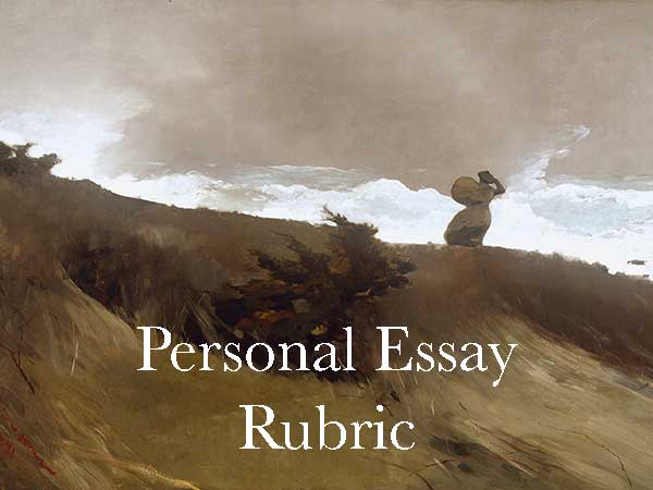 Narrative Essay Rubric